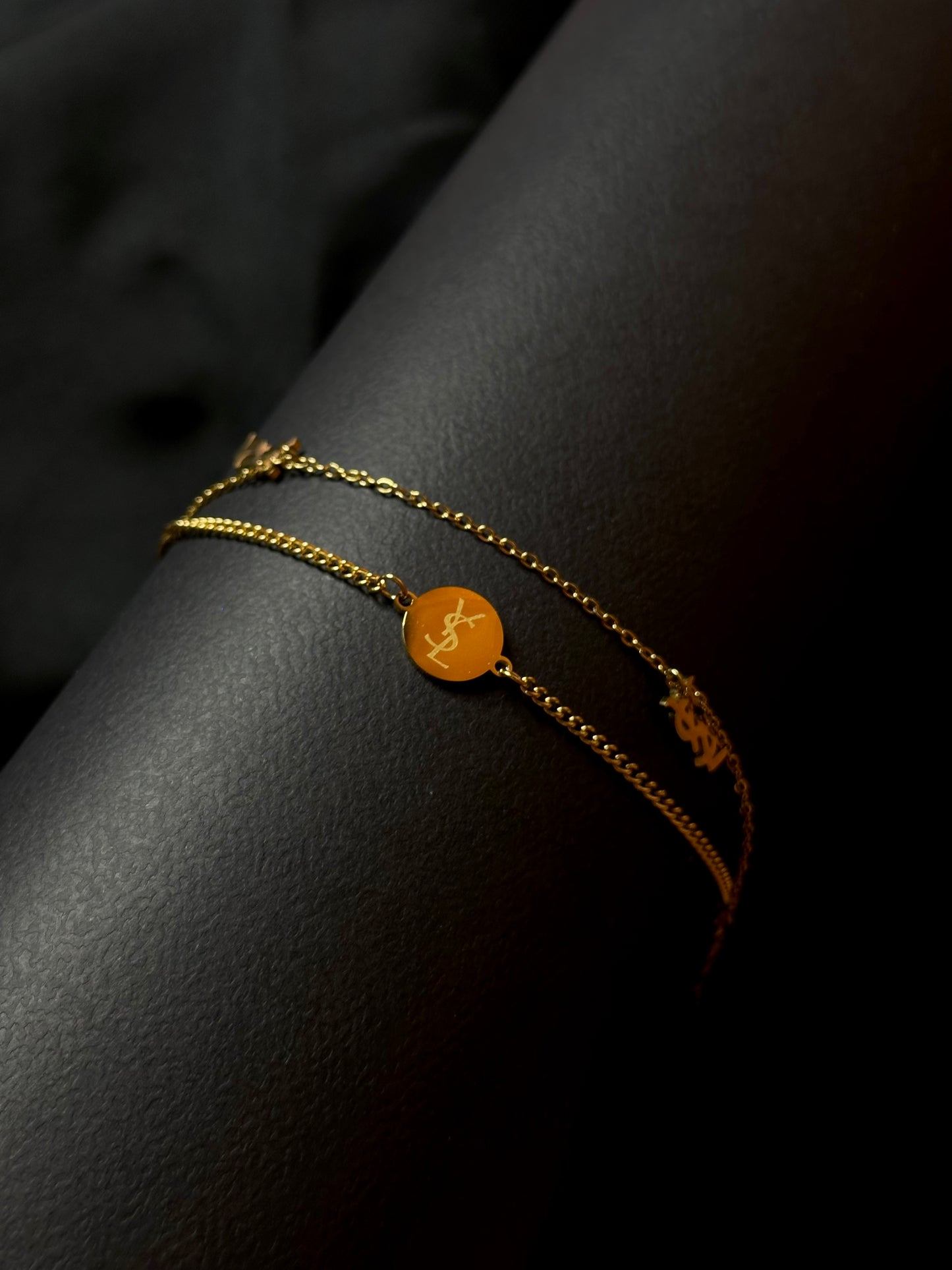 Y.S gold plated bracelet