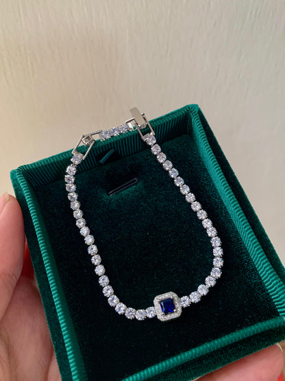 Sapphire bracelet